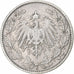 Germany, Wilhelm II, 1/2 Mark, 1907, Hamburg, Silver, VF(30-35)