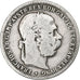 Austria, Franz Joseph I, Corona, 1893, Vienna, Silver, VF(20-25)