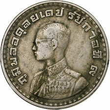 Thaïlande, Rama IX, Baht, BE2505(1962), Bangkok, Cupro-nickel, TB+