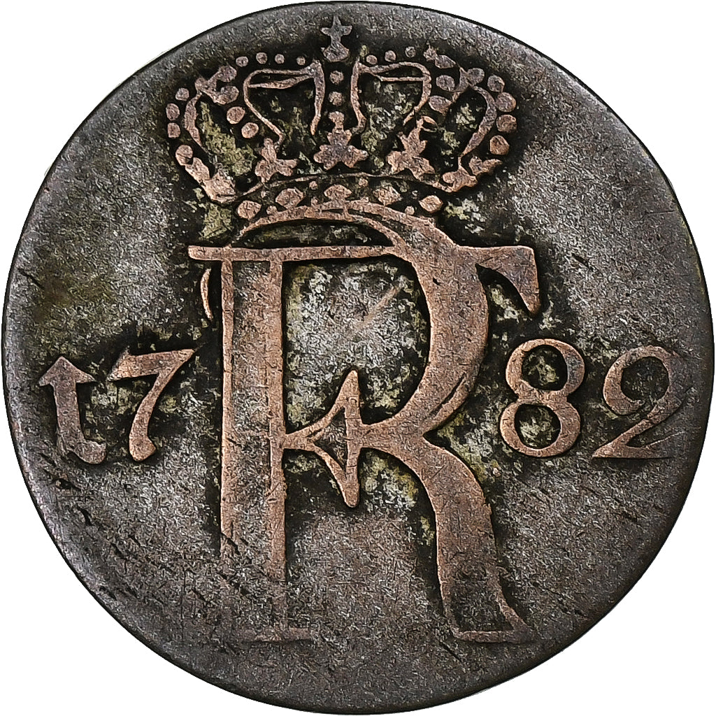 Prussia, Friedrich II, 1/24 Thaler, 1782, Berlin, Copper, VF(20-25)