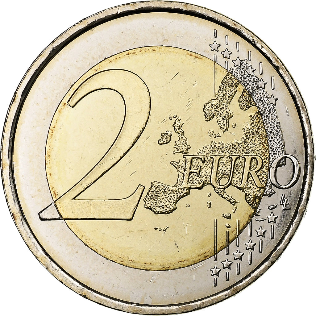 Espanha, 2 Euro, Felipe VI Accession to Spanish Throne, 2014, Madrid