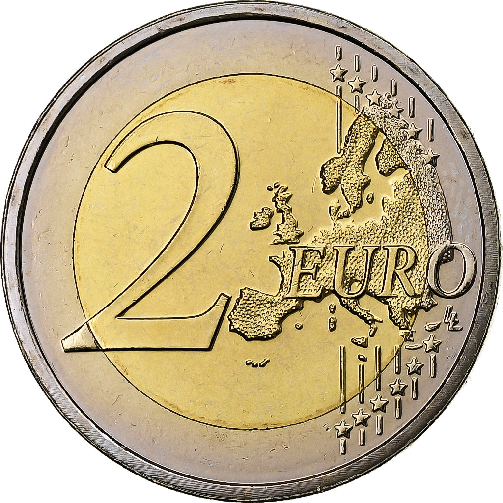 Lussemburgo, 2 Euro, Charlotte Grand Duchess of Luxembourg, 2009, Utrecht