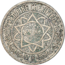 Moeda, Marrocos, 20 Francs, 1366
