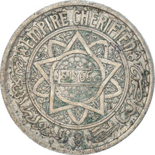 Moneda, Marruecos, 20 Francs, 1366