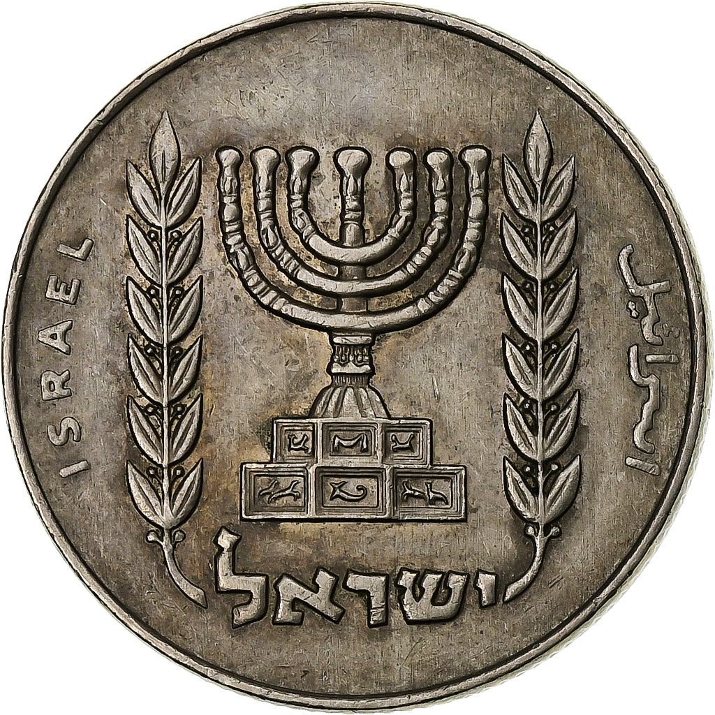 Israel, 1/2 Lira, 5725 (1965), Copper-nickel, MS(63)