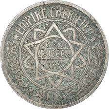 Moeda, Marrocos, 20 Francs, 1366