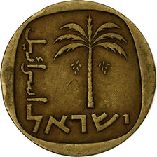 Israel, 10 Agorot, 5722 (1962), Aluminum-Bronze, AU(55-58)