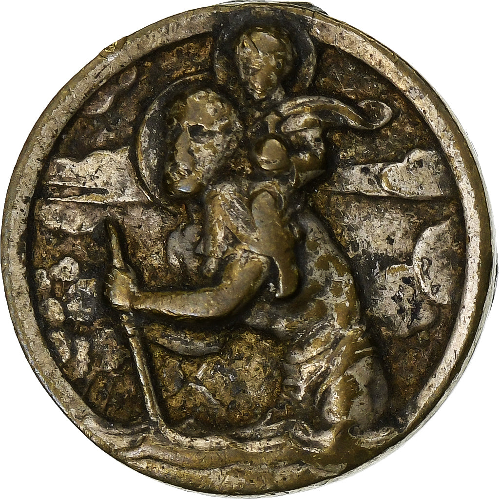 France, Médaille, Sainte Anne d'Auray, Argent, TTB