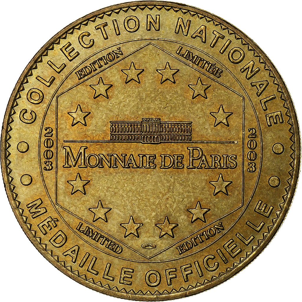 France, Tourist token, L'Arc de Triomphe, 2003, MDP, Copper-nickel Aluminium