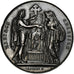 France, Medal, Mariage Chrétien, 1885, Silver, Pingret, MS(60-62)