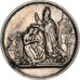 France, Medal, Mariage Chrétien, 1902, Silver, MS(60-62)