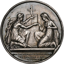 France, Médaille de mariage, Evangile, Saint-Matthieu, 1901, Argent, SUP+