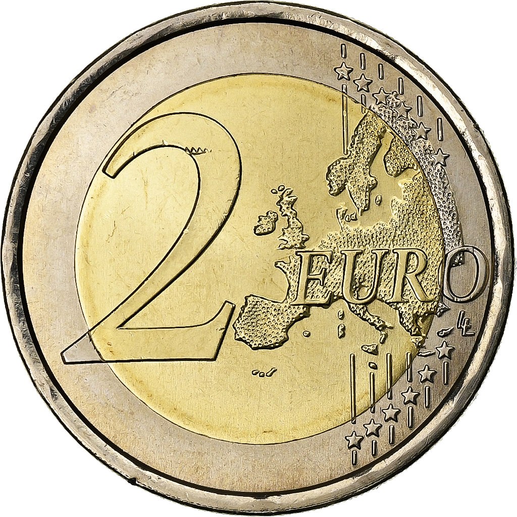 Portogallo, 2 Euro, Lusophony Games, 2009, Lisbon, Bi-metallico, SPL