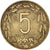 Coin, Central African States, 5 Francs, 1975