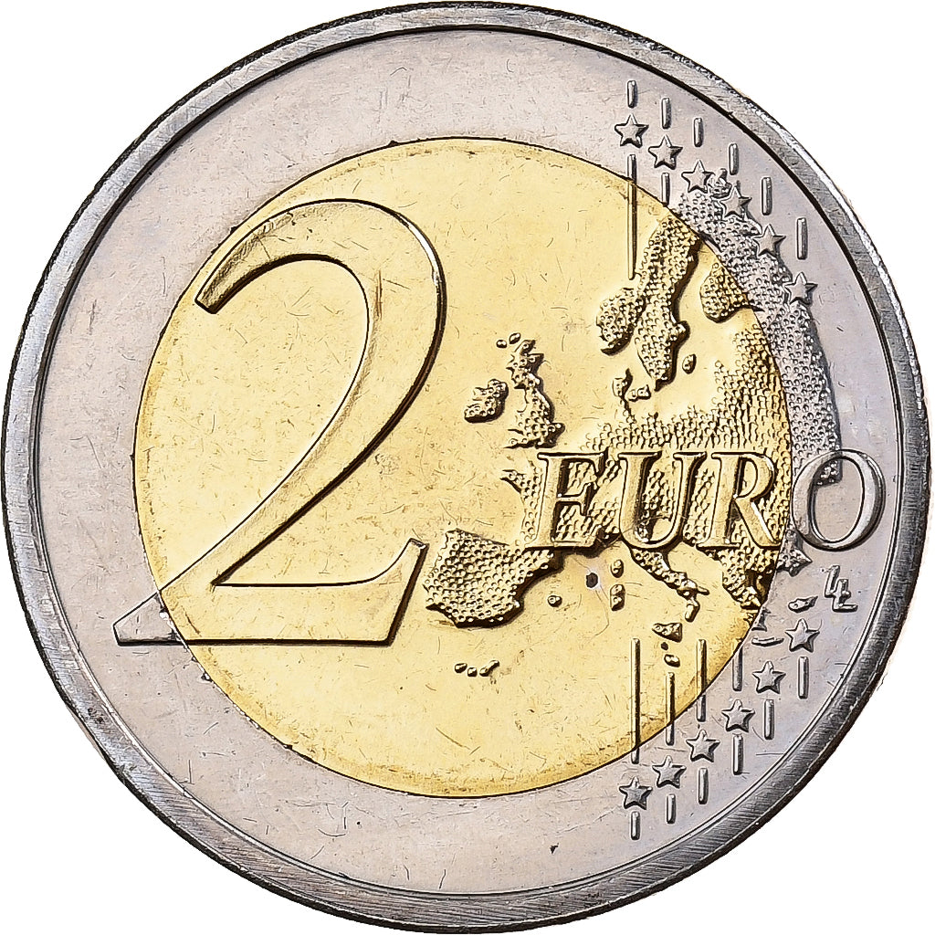 Eslovenia, 2 Euro, Primoz Tubar, 2008, Utrecht, Bimetálico, SC