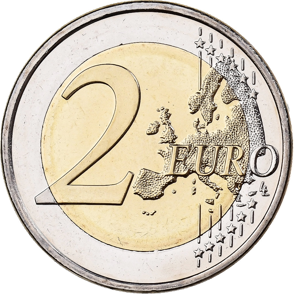 Slovenië, 2 Euro, Ljubljana Botanical Garden, 2010, Vantaa, Bi-Metallic, UNC-