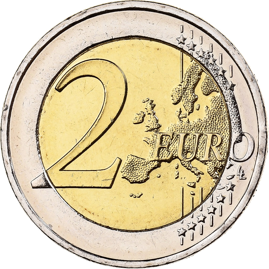 Greece, 2 Euro, Marathon, 2010, Athens, Bi-Metallic, MS(63)