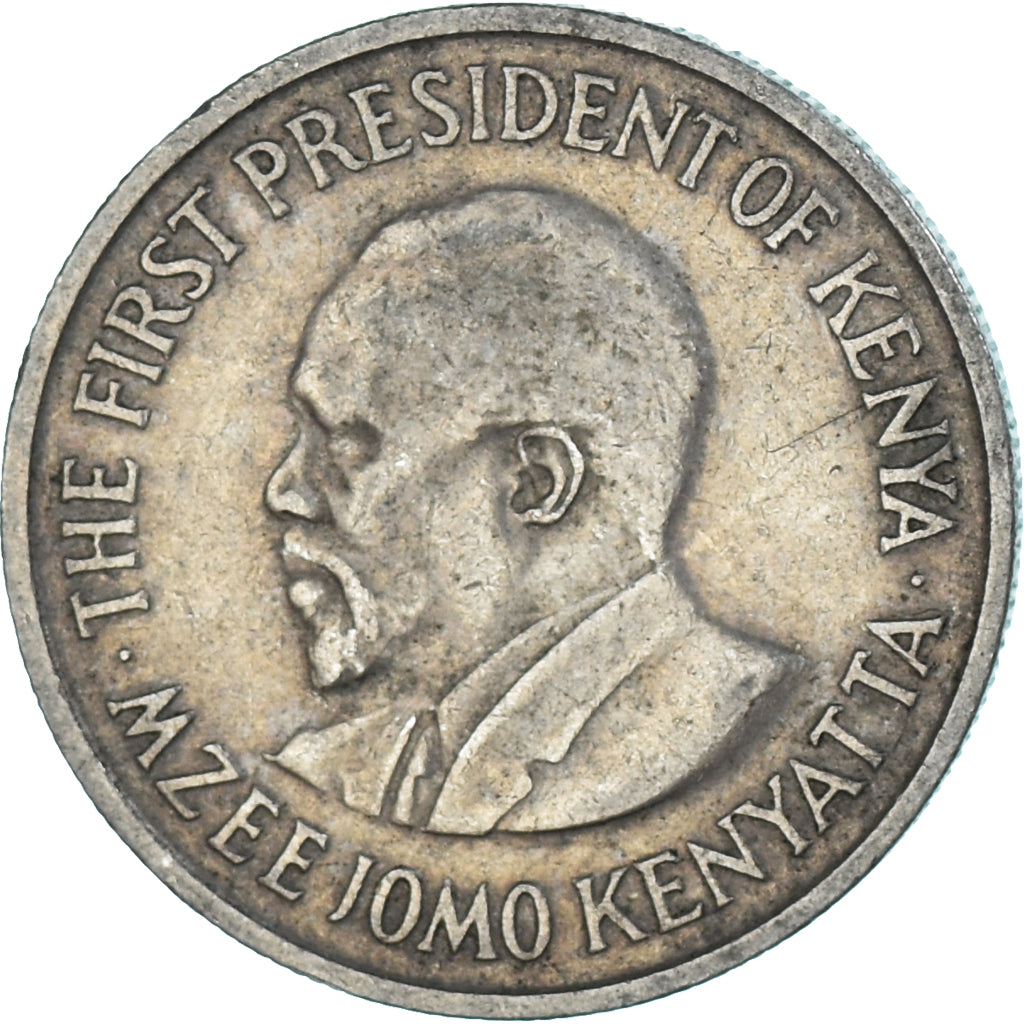 Monnaie, Kenya, 50 Cents, 1975