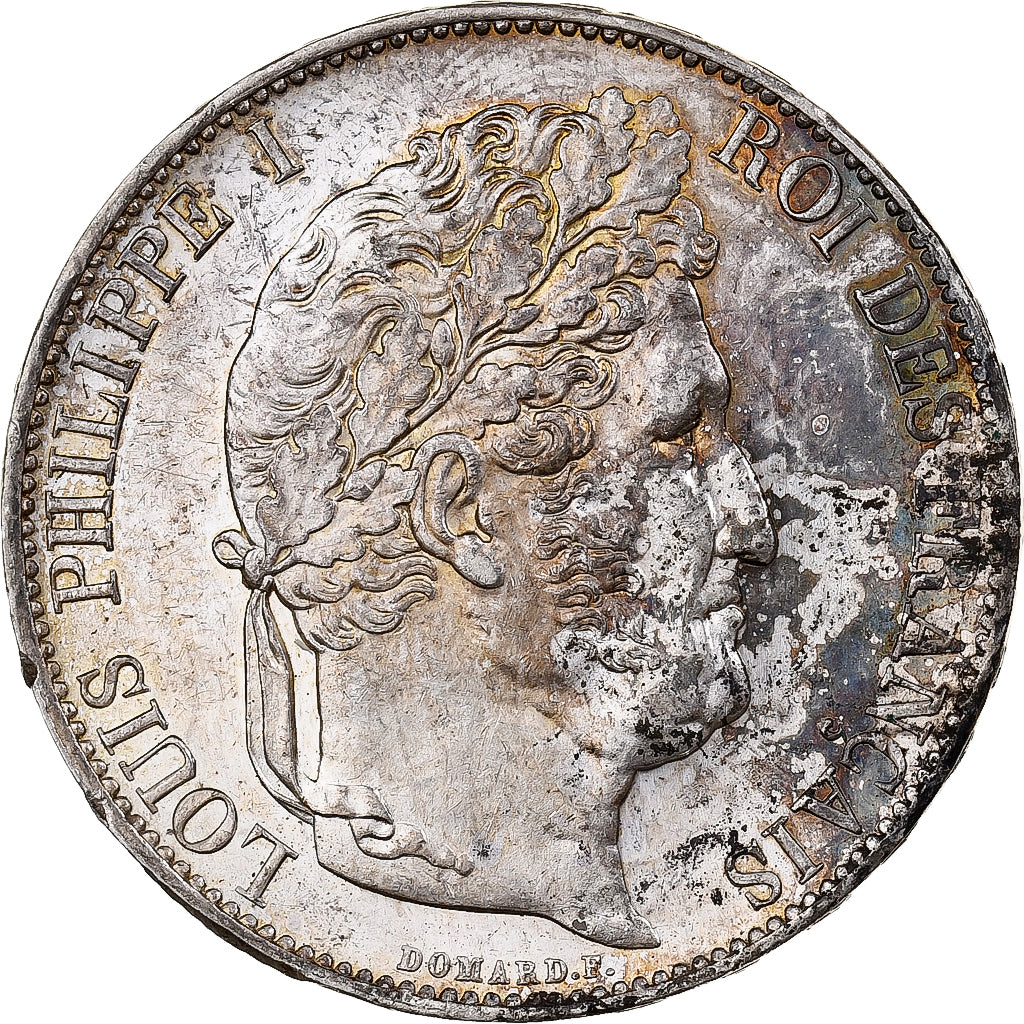 France, Louis-Philipp I, 5 Francs, 1846, Lille, Silver, AU(50-53), Gadoury:678a