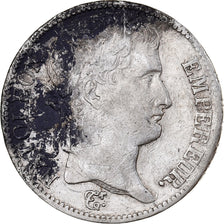 França, Napoleon I, 5 Francs, 1811, Limoges, Prata, VF(30-35), Gadoury:584