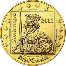 Andorra, 5 Euro, Charlemagne, Unofficial private pattern, 2003