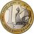 Dinamarca, Margrethe II, Euro, Fantasy Euro, 2002, Bimetálico, MS(63)