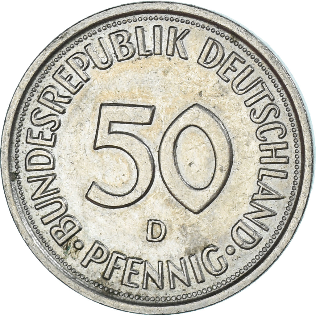 Coin, Germany, 50 Pfennig, 1978