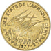Coin, Central African States, 5 Francs, 1977