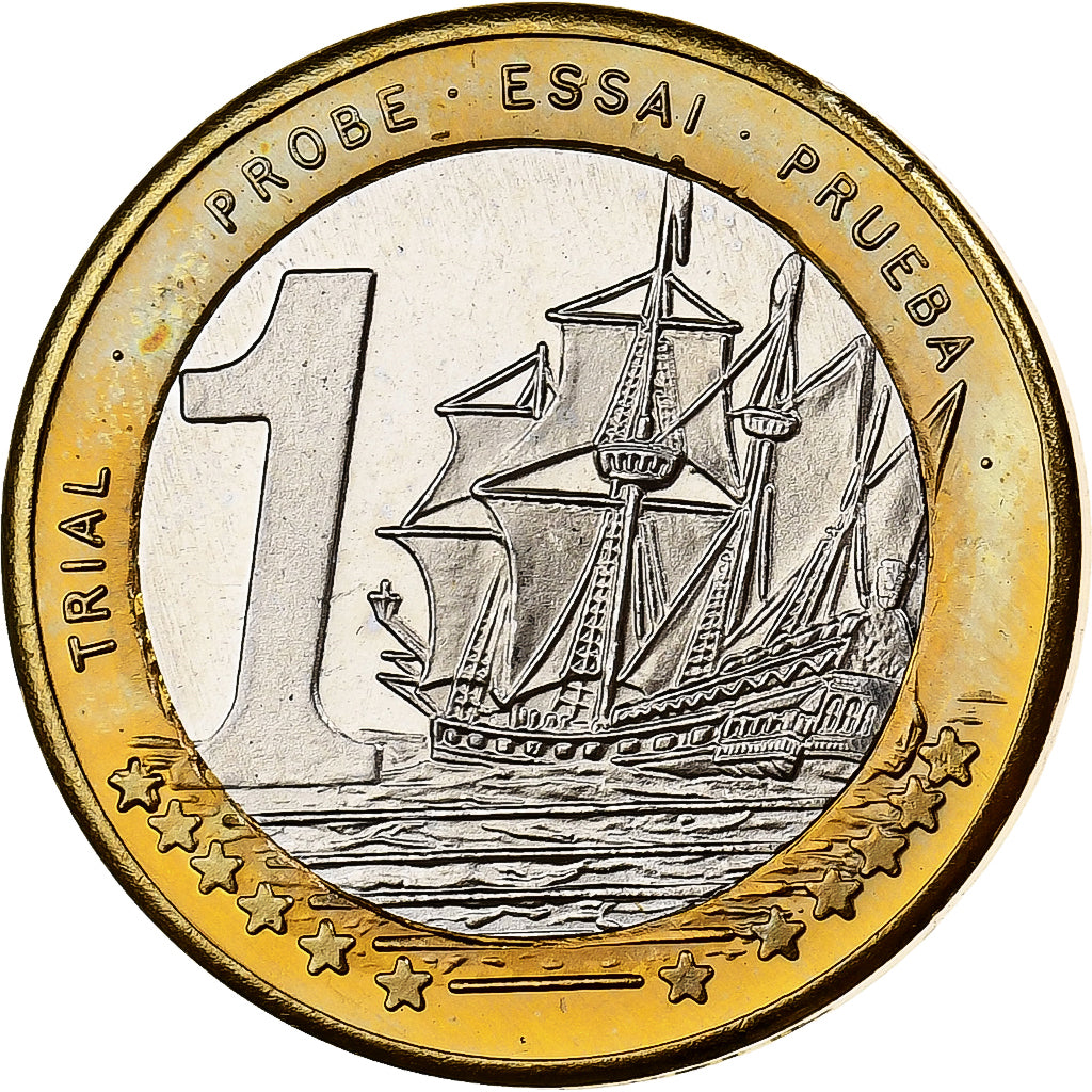 Andorra, Euro, Fantasy Euro, 2003, Bimetálico, MS(63)