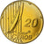 Suíça, 20 Centimes, Fantasy Euro, 2003, Nordic gold, MS(63)