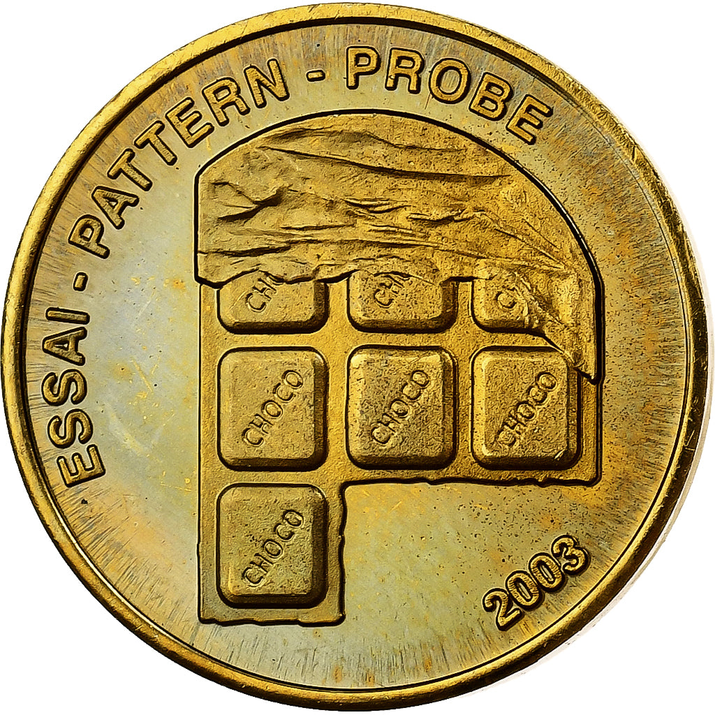 Svizzera, 10 Centimes, Fantasy Euro, 2003, Nordic gold, SPL