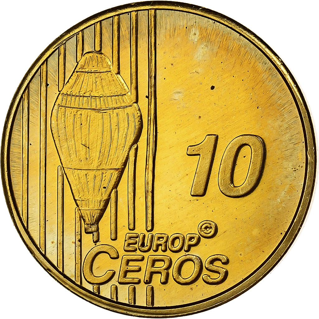 Svizzera, 10 Centimes, Fantasy Euro, 2003, Nordic gold, SPL