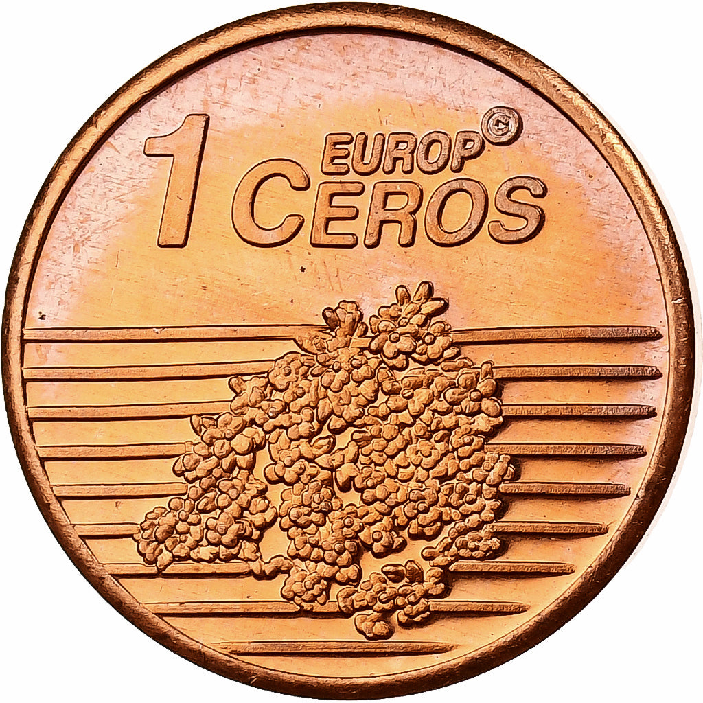 Suiza, 1 Centime, Fantasy Euro, 2003, Cobre, SC