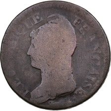 France, 5 Centimes, Dupré, AN 5, Paris, Copper, F(12-15)