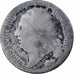 Francia, Louis XVIII, 1/2 Franc, 1823, Perpignan, Plata, BC