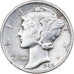 Stati Uniti, Mercury Dime, 1940, Philadelphia, Argento, BB+