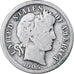 Stati Uniti, Dime, Barber, 1905, San Francisco, Argento, MB