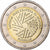 Latvia, 2 Euro, Presidency EU, 2015, Stuttgart, Bi-Metallic, MS(63)