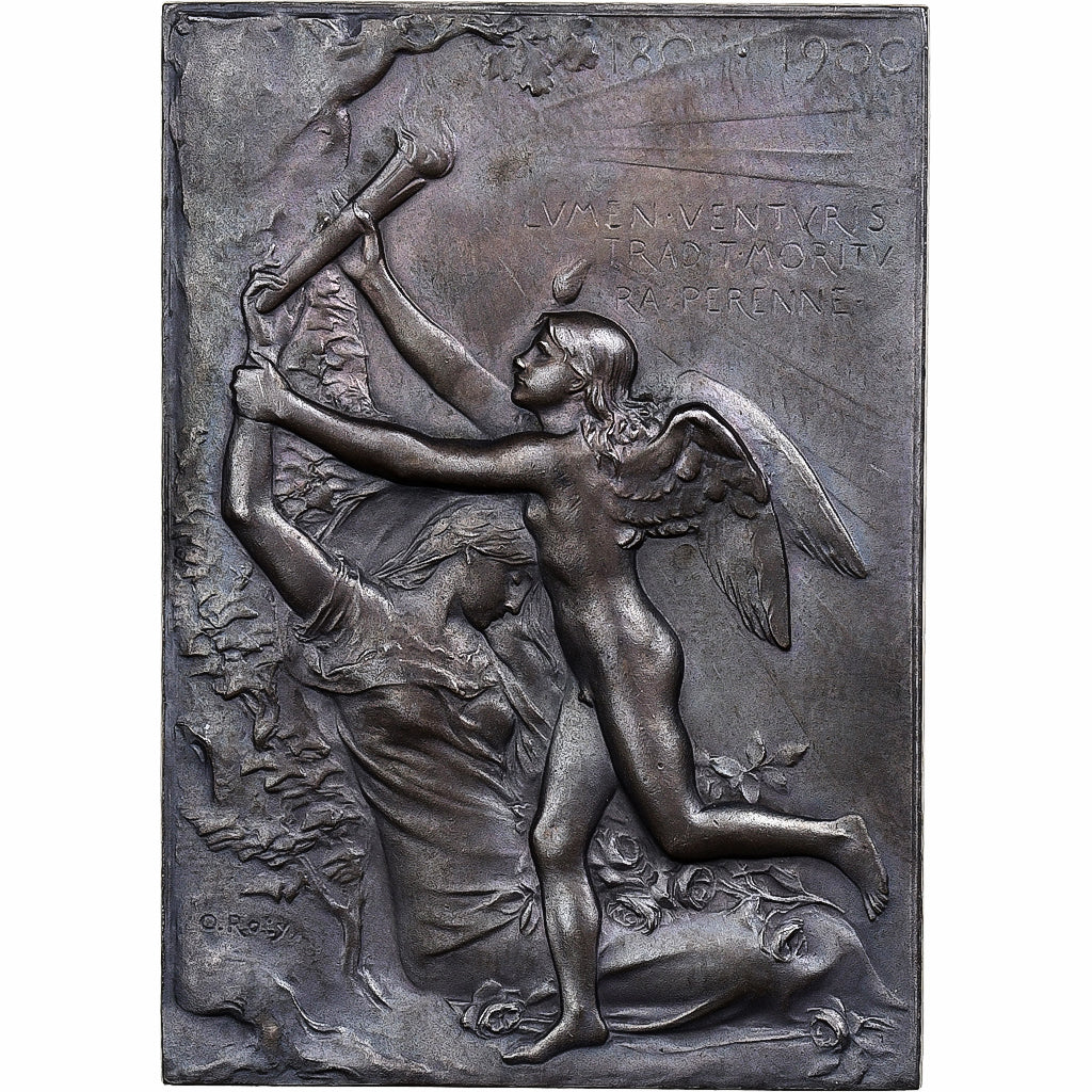 Francia, medaglia, Exposition universelle de Paris, 1900, Rhodes, Bronzo