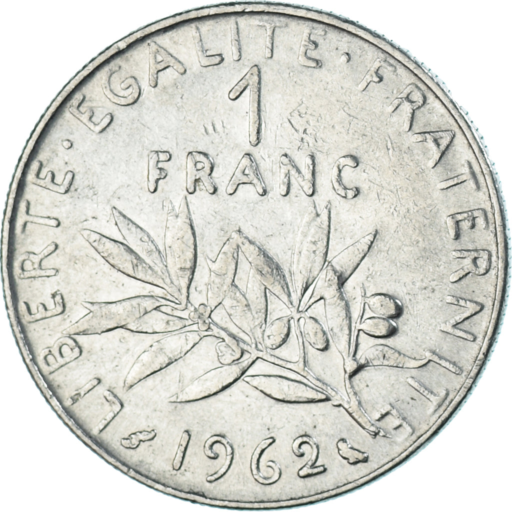 Moneta, Francja, Franc, 1962