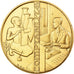 Frankreich, Medaille, Association des Comptables, 1974, Gilt Bronze, VZ