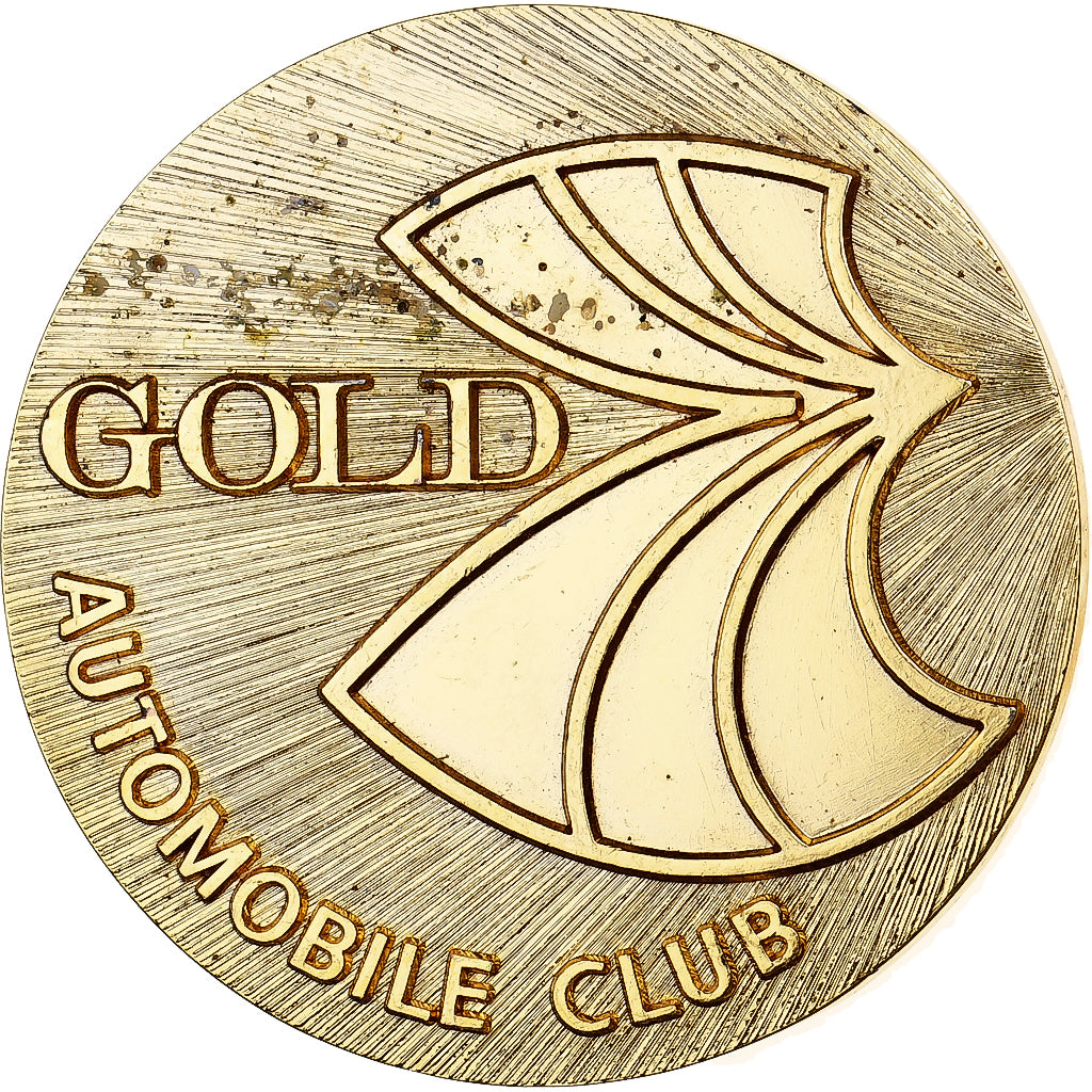 Frankreich, Medaille, Automobile Club de France, Gilt steel, SS