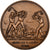 França, medalha, Bicentenaire de la Révolution Française, 1987, Bronze, Boto