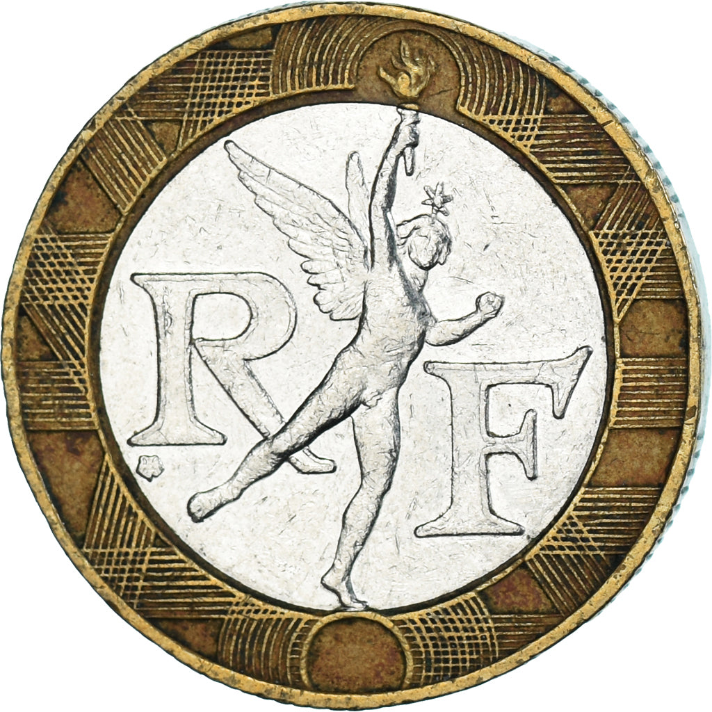 Münze, Frankreich, 10 Francs, 1990