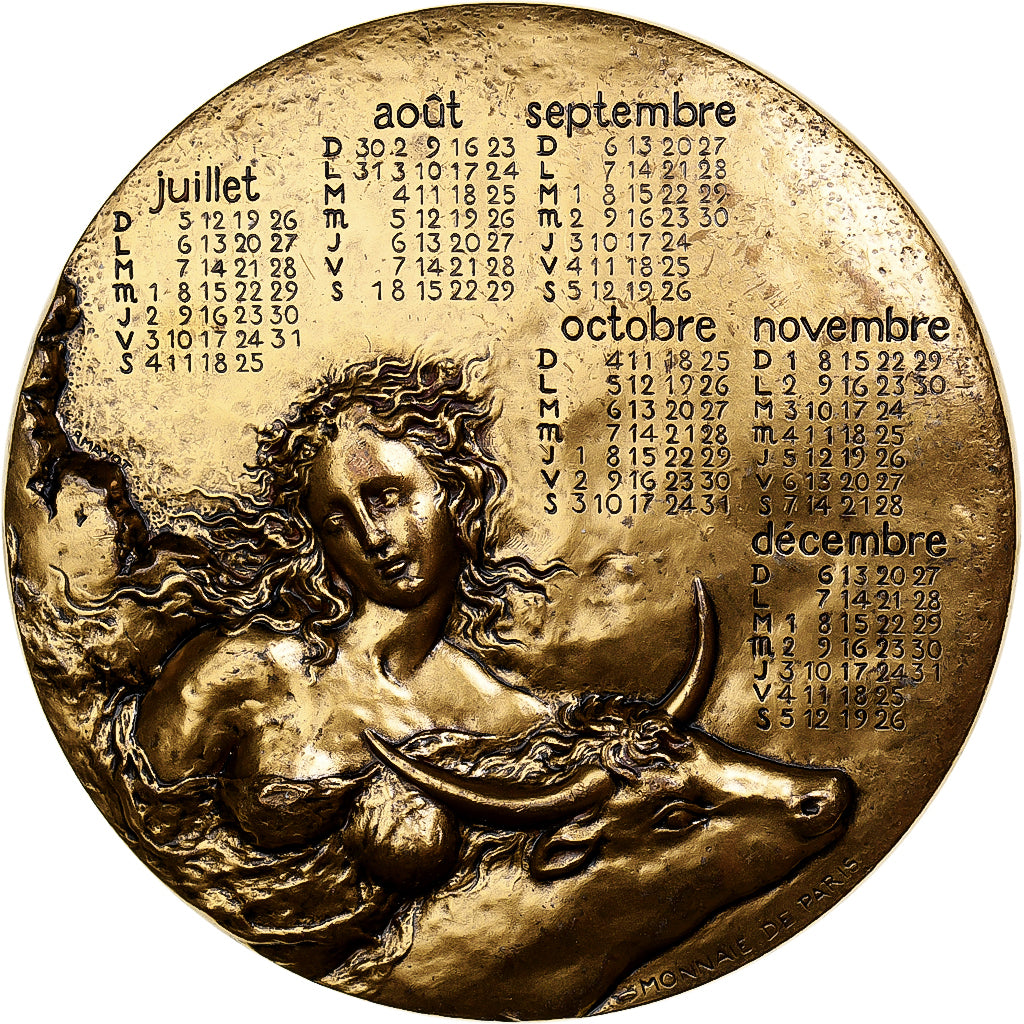 Francja, medal, Calendrier 1998, 1998, MDP, Brązowy, Mayot, AU(55-58)
