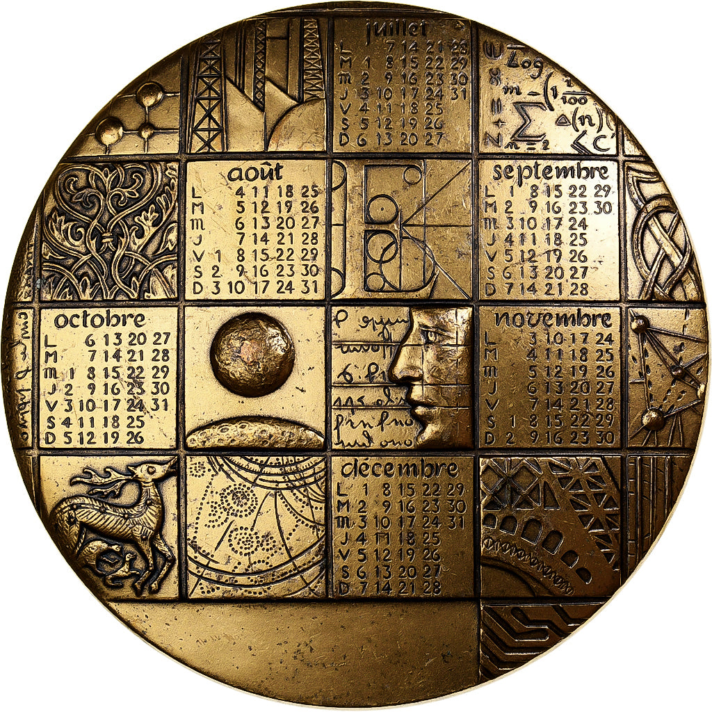 France, Médaille, Calendrier 2003, 2003, MDP, Bronze, SUP, Mayot