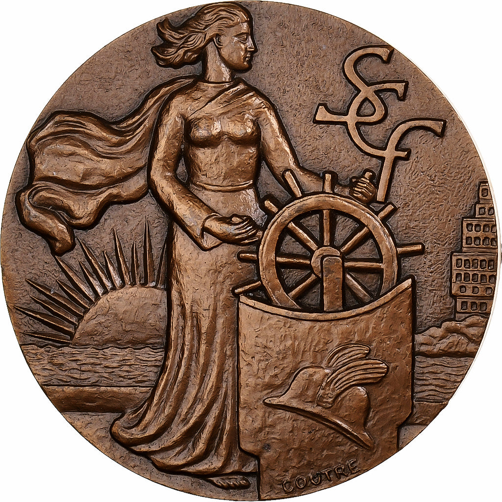 Francia, medalla, 1981, Bronce, Coutré, EBC