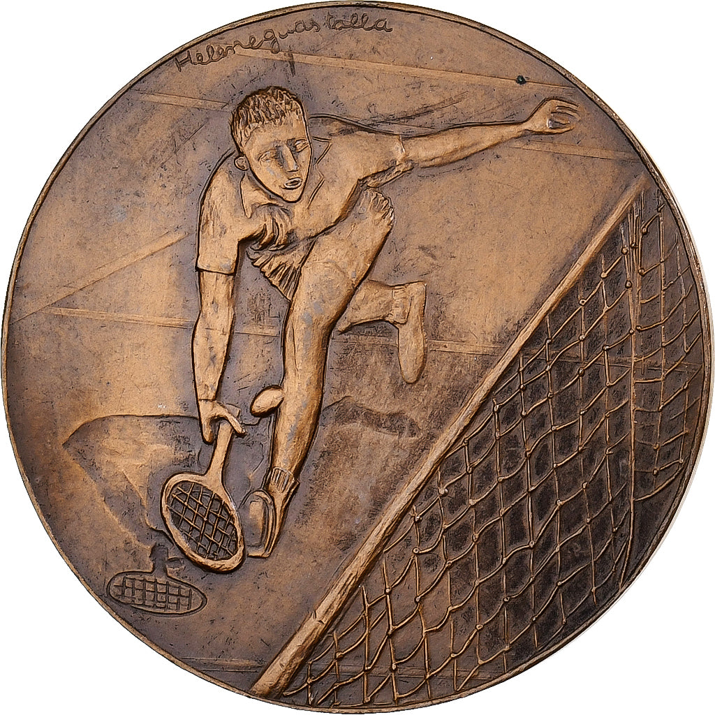 França, medalha, Sport, Tennis, MDP, Bronze, Hélène Guastalla, AU(55-58)