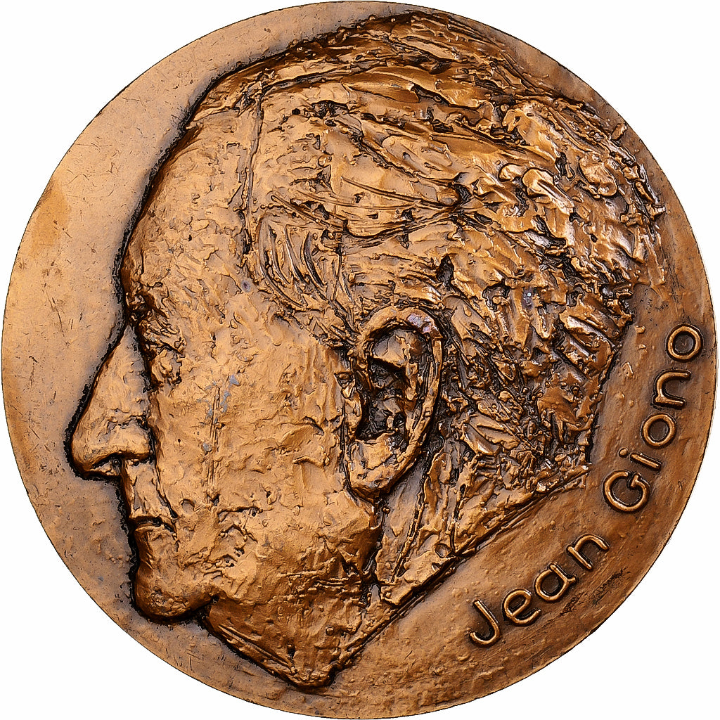 Francia, medalla, Jean Giono, MDP, Bronce, Hélène Guastalla, EBC