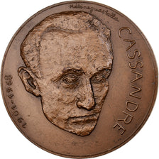 France, Medal, Jean Mouron dit Cassandre, 1973, MDP, Bronze, Hélène Guastalla